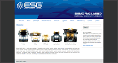 Desktop Screenshot of britax-pmg.com